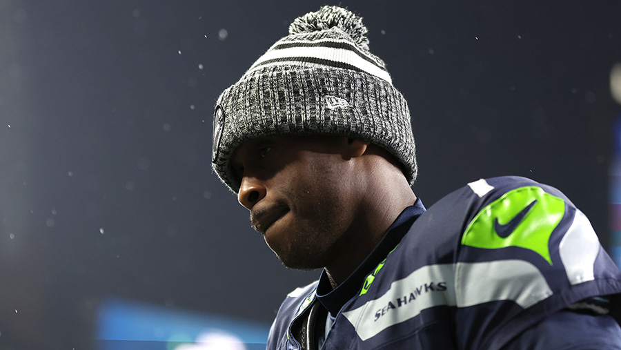 Seattle Seahawks Geno Smith...