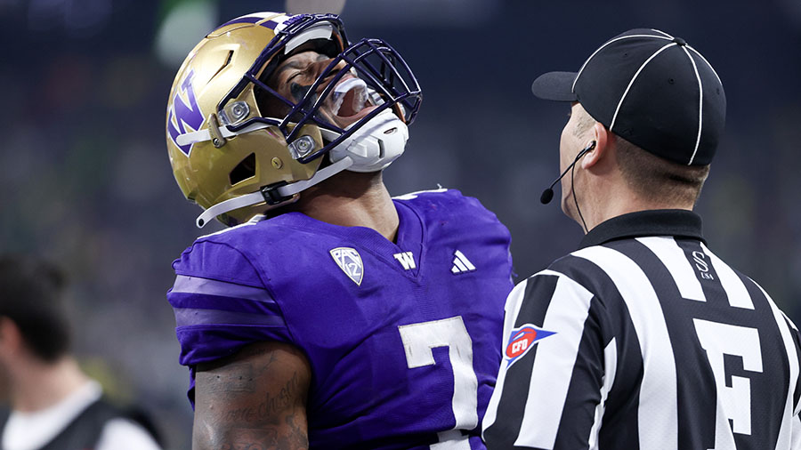 UW Huskies Dillon Johnson...