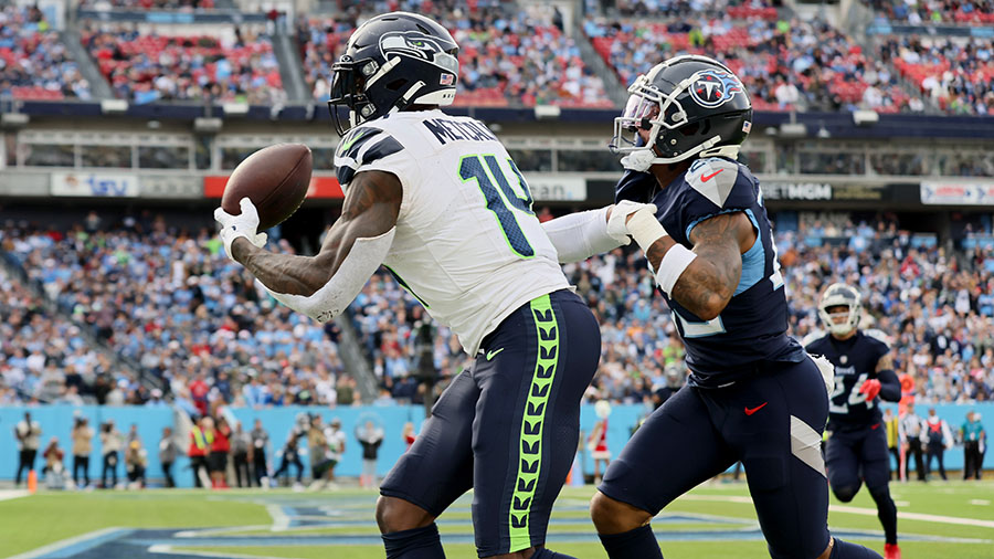 Seattle Seahawks DK Metcalf...