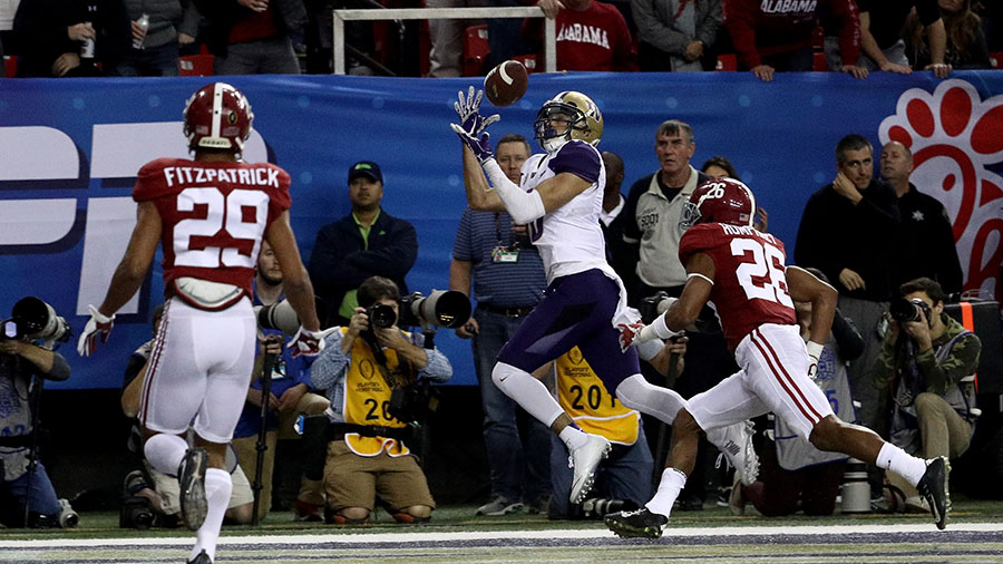 UW Huskies Dante Pettis...