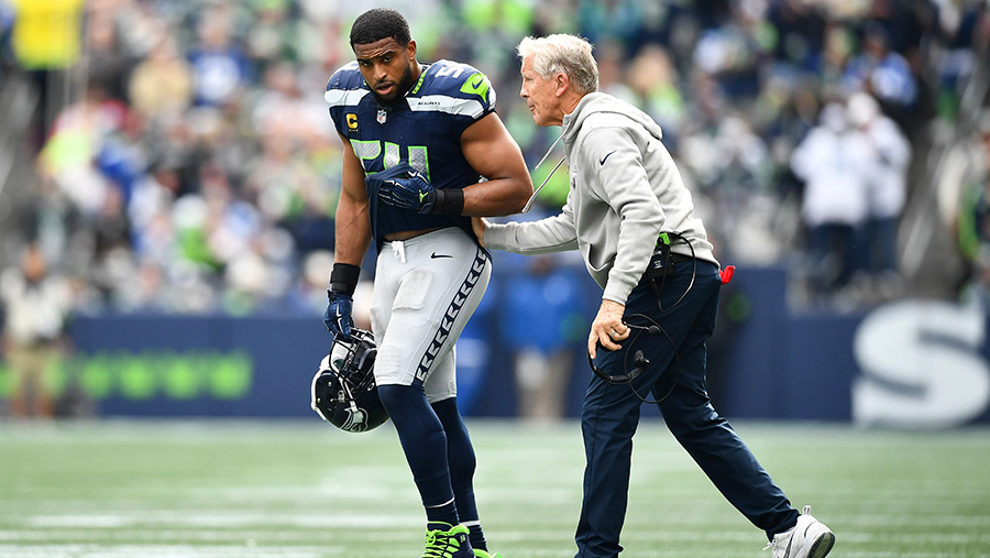 Seattle Seahawks Pete Carroll Bobby Wagner...