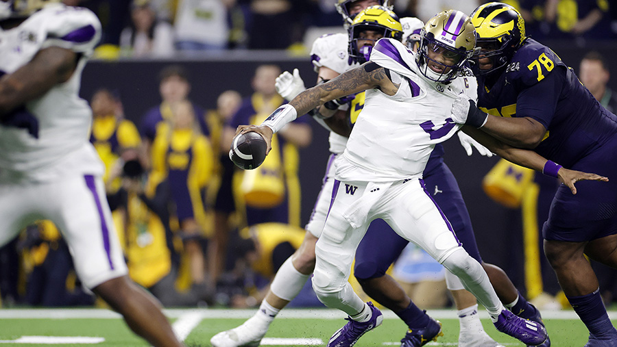 UW Huskies Michael Penix Jr NFL Draft Stock...
