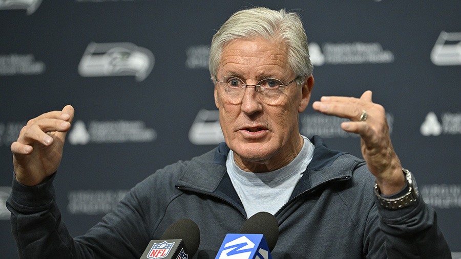 Seattle Seahawks Pete Carroll...