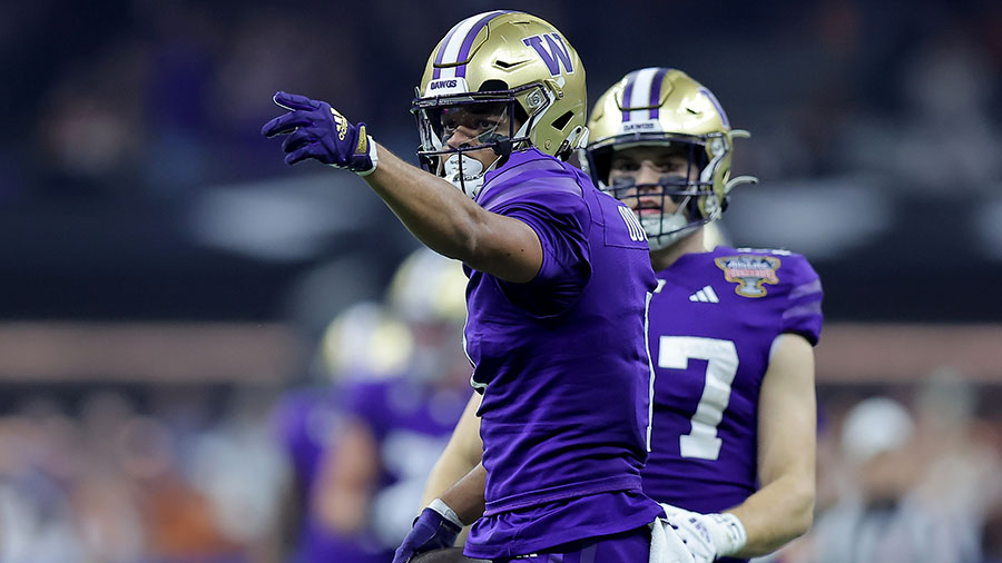 UW Huskies Sugar Bowl Rome Odunze...