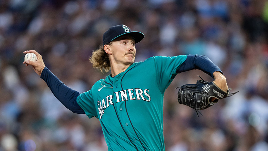 Seattle Mariners Bryce Miller...