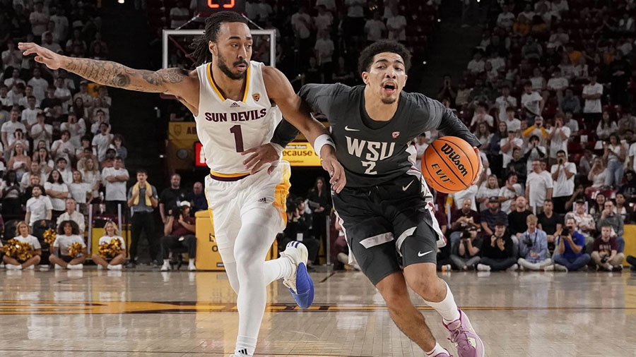 WSU Cougars Myles Rice ASU...