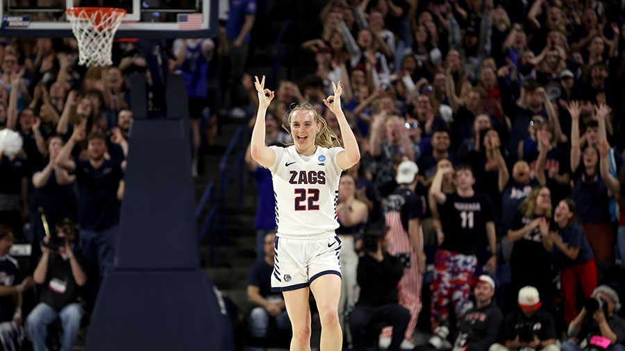 Gonzaga women's basketball Brynna Maxwell...