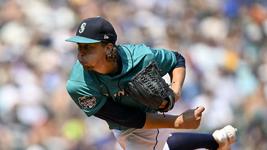Seattle Mariners Logan Gilbert...