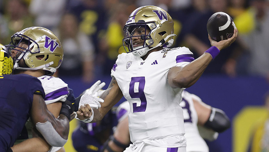 UW Huskies Michael Penix Jr....