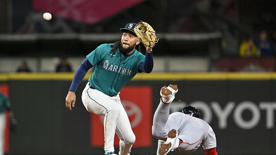 Seattle Mariners J.P. Crawford...