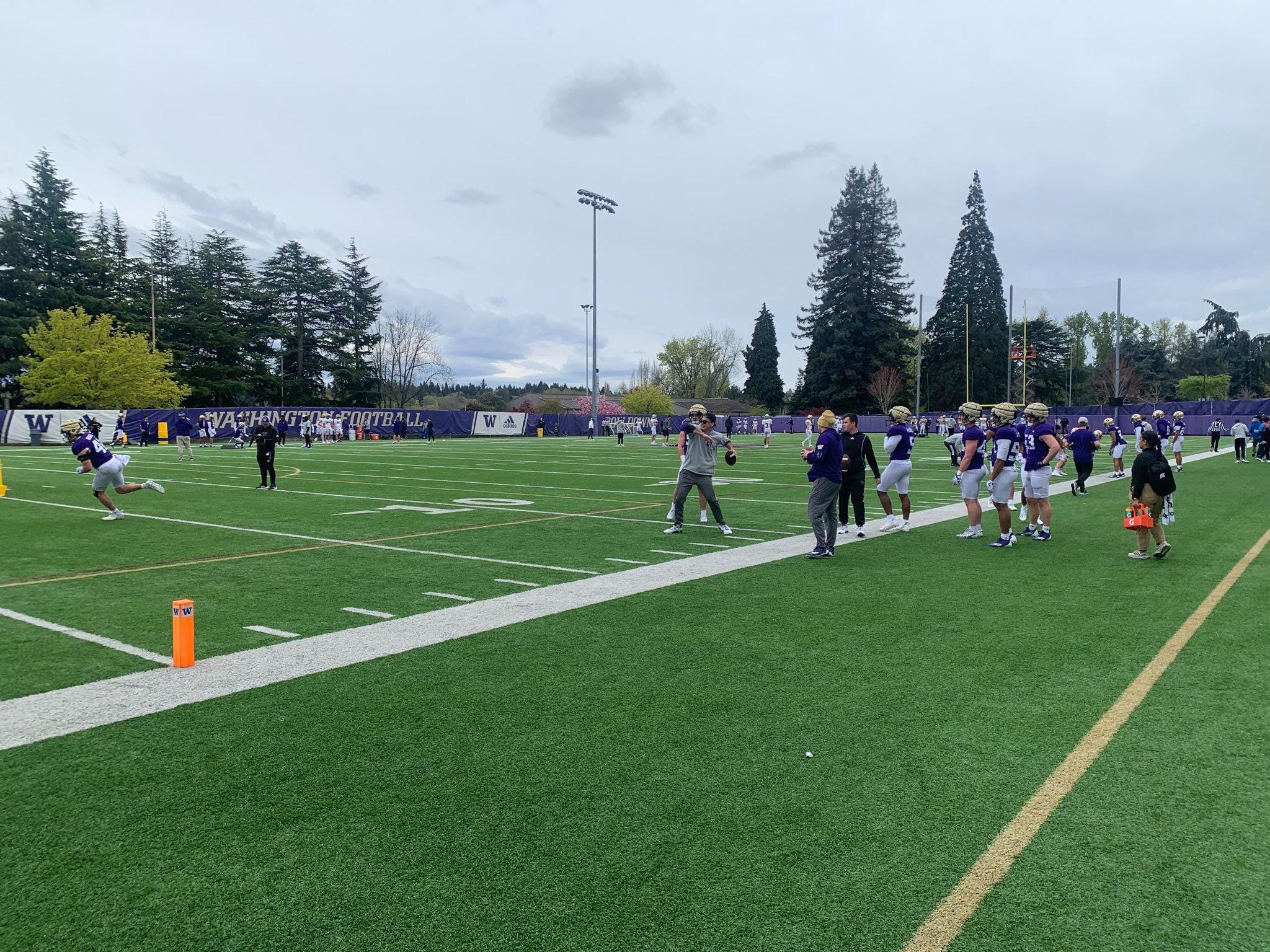 UW Huskies 2024 spring practice...