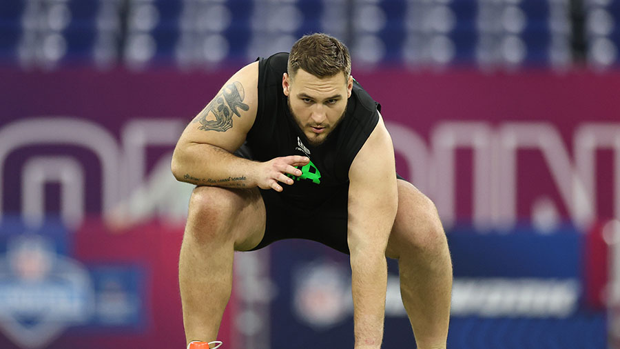 Seattle Seahawks NFL Draft Beau Stephens Iowa...